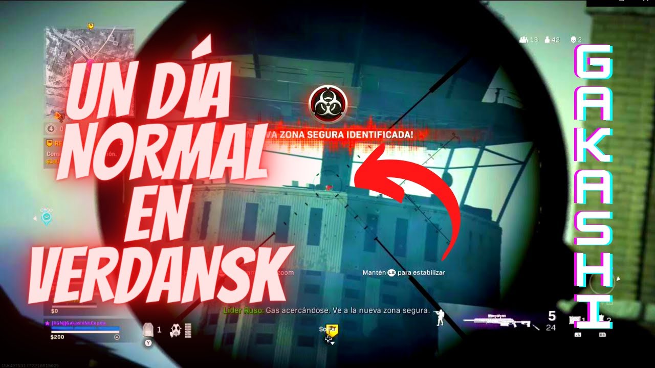 Un d&iacute;a normal en Verdansk - Gakashi