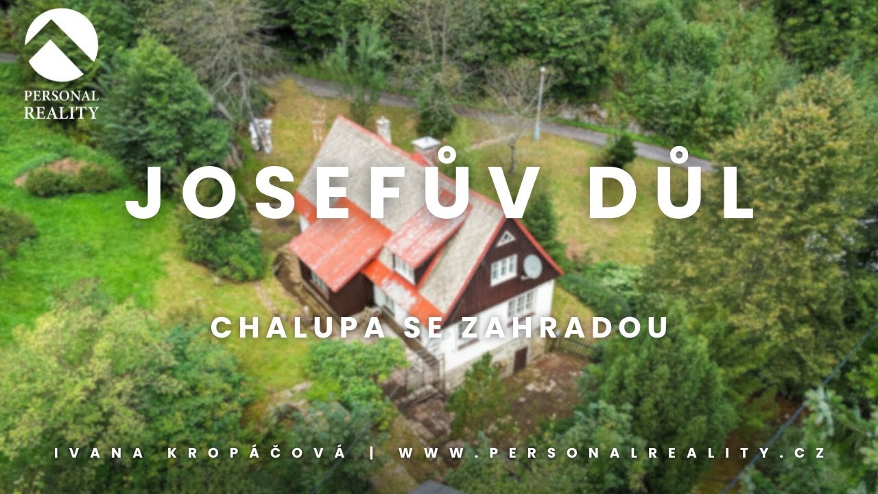 ⭐️ Prodej chalupy se zahradou, Josefův Důl, okr. Jablonec nad Nisou