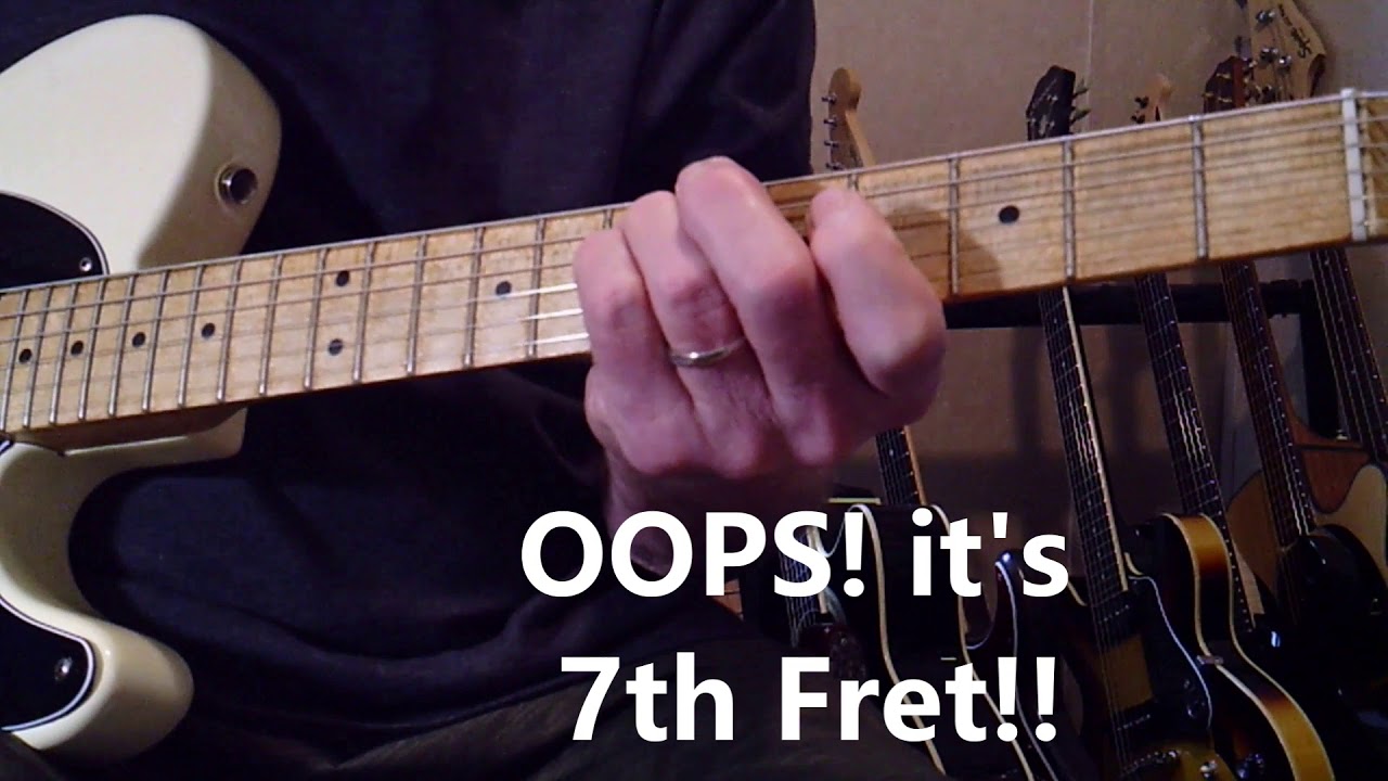 Learn this Pedal Steel Lick on Telecaster