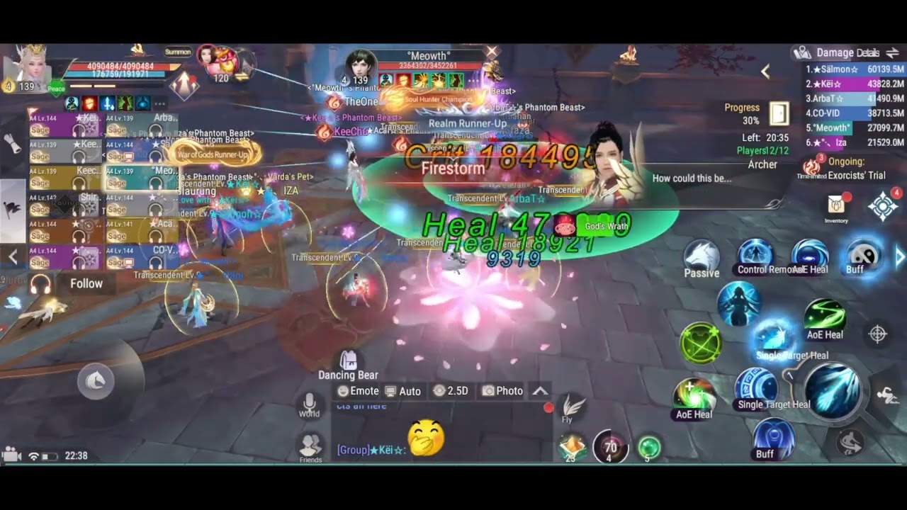 Moonfall F35 Group Mirage - 5 Minute Clear - Perfect World Mobile