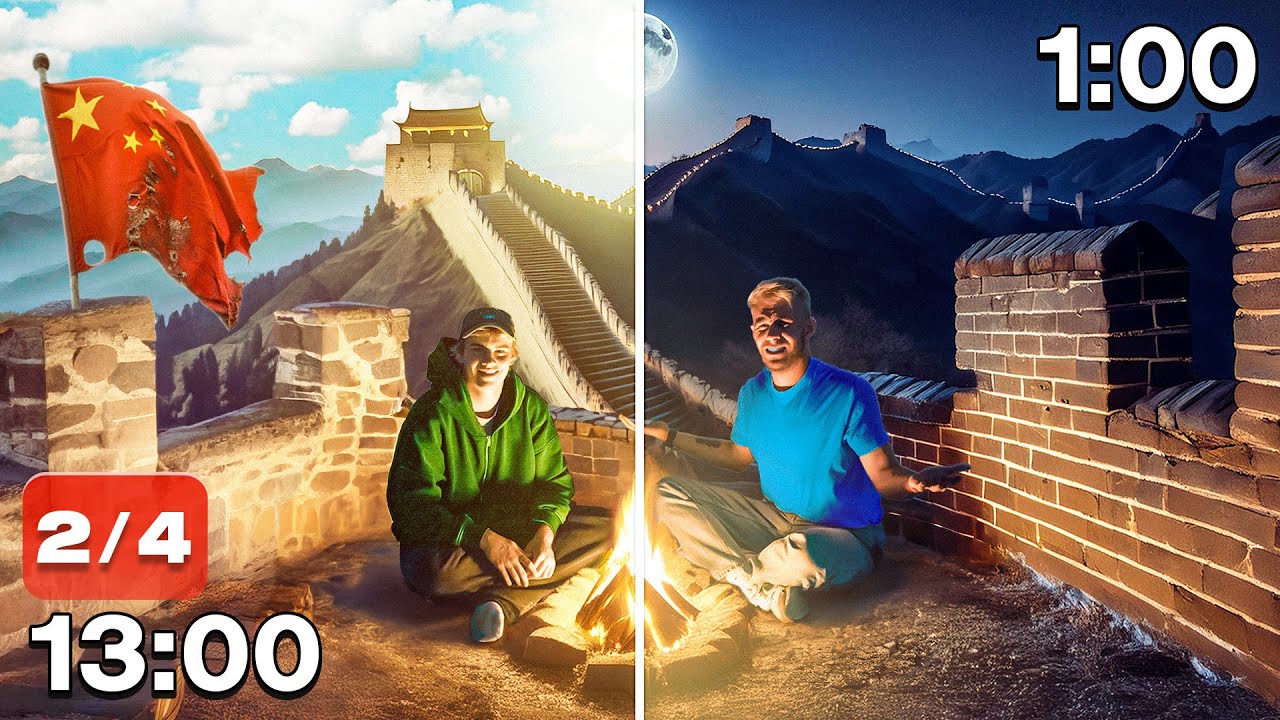 SPĘDZILIŚMY 24H NA MURZE CHIŃSKIM z ŁATWOGANG [ŁATWOCHINY 2/4]