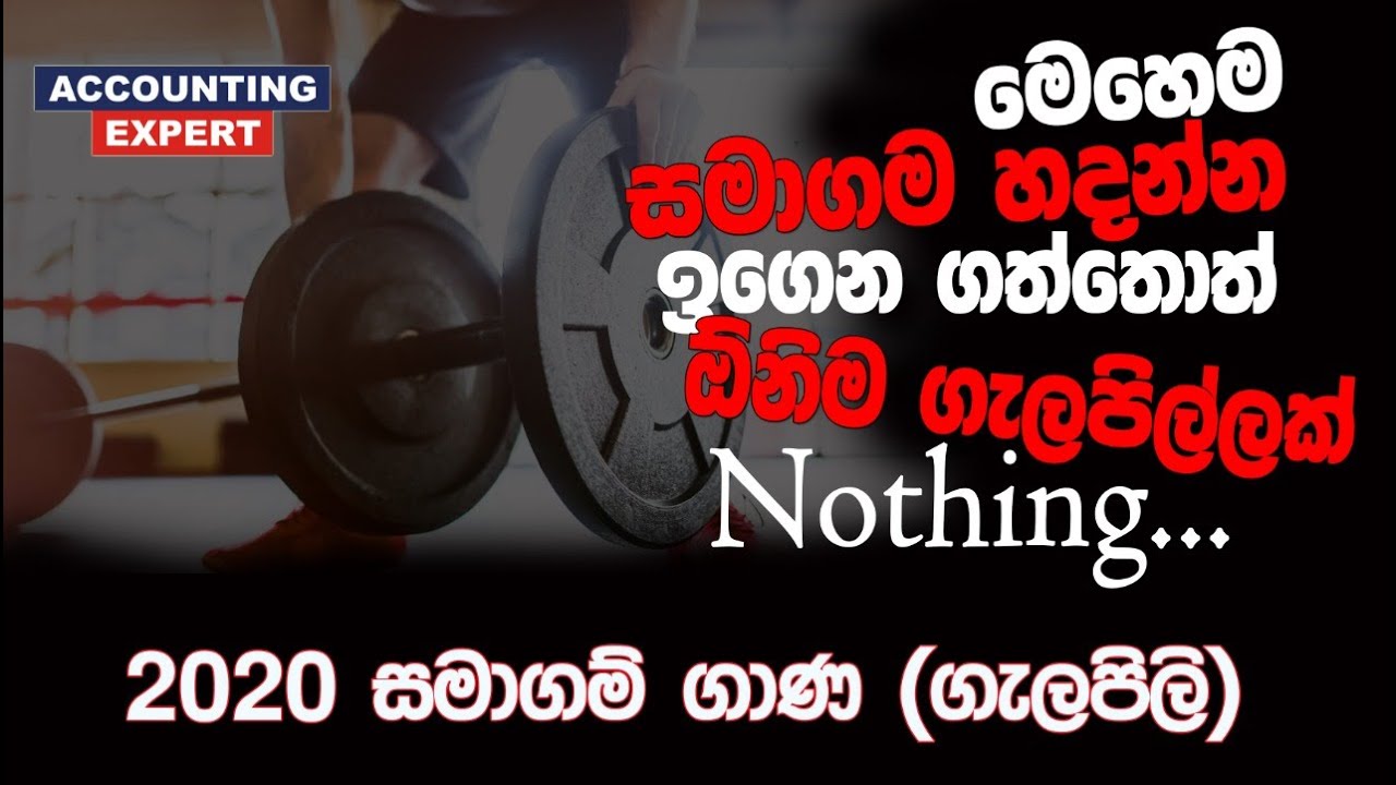 මෙහෙම සමාගම් ගාණ හදන්න ඉගෙන ගත්තොත් ඕනිම ගැලපිල්ලක් Nothing | Accounting Expert | A/L Accounting