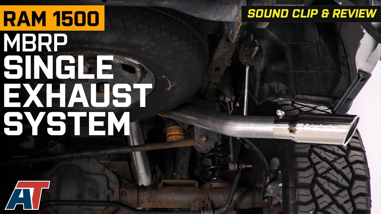2009-2018 5.7L RAM 1500 MBRP Armor Lite Single Exhaust System Review & Sound Clip