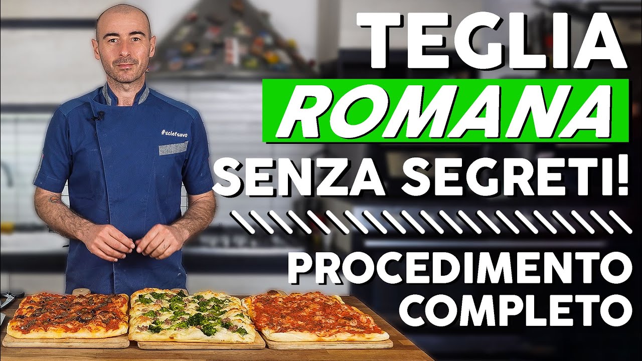 TEGLIA ROMANA -  Crunch e Morbidezza assicurati con questa ricetta!
