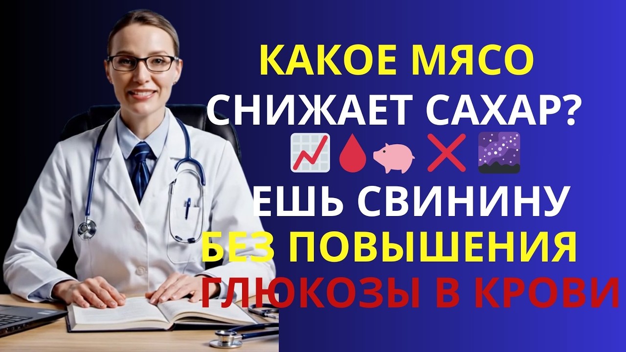 👉 Вы можете есть МЯСО и не бояться сахара — если знаете ЭТИ 5 правил