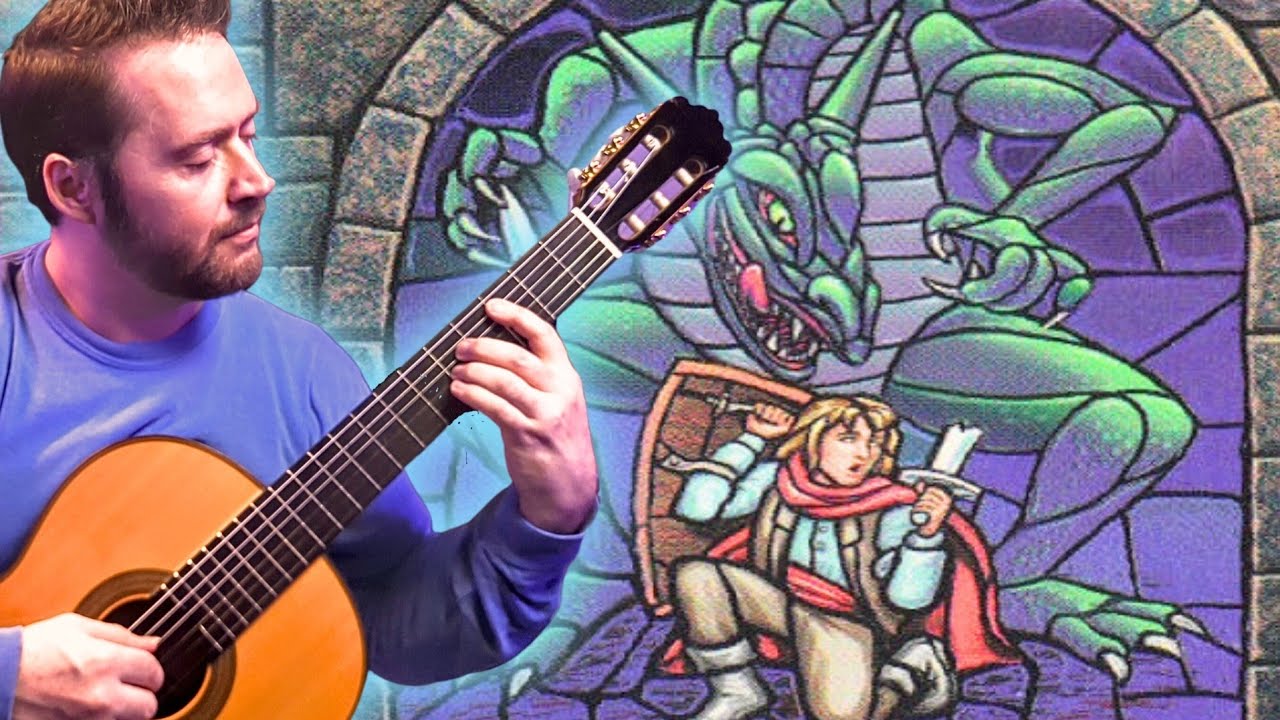 ERANA'S PEACE - the 1980s DOS game song that makes you cry (guitar cover)