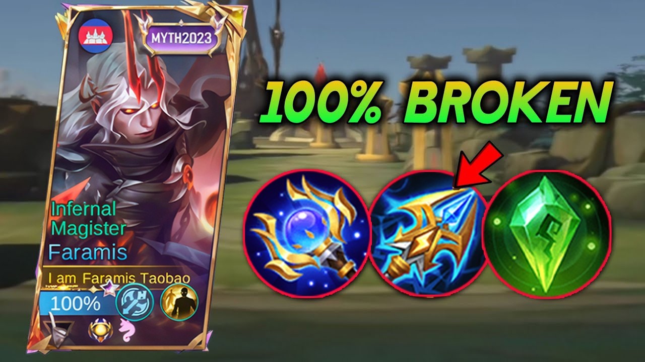 FINALLY!! BEST FARAMIS FULL DAMAGE BUILD FOR SOLO RANK! (99% BROKEN!)🔥