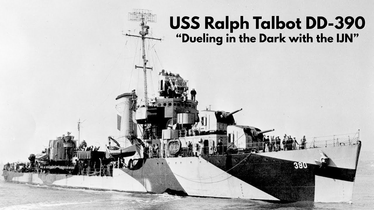 USS Ralph Talbot DD 390 - 