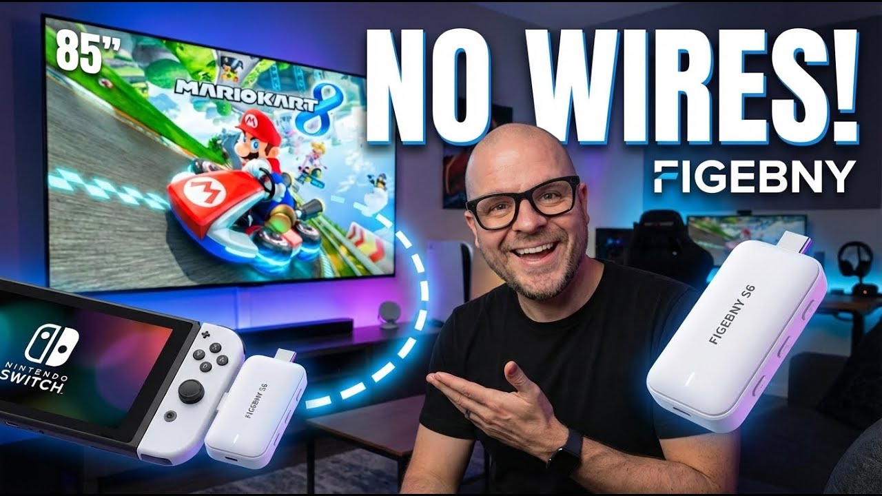 Figebny Wireless HDMI: Gaming Consoles, Cameras, Movies and More