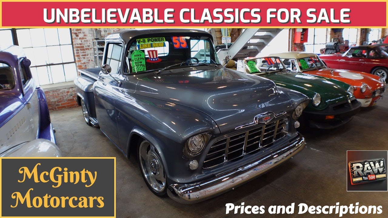 Classic Car Heaven at McGinty Motorcars