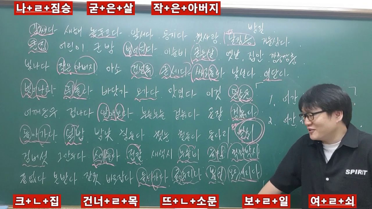 진욱샘의 국어문법 (통사적 합성어와 비통사적 합성어 - 2부)