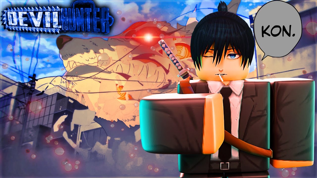 Roblox Devil Hunter: Опыт Аки Хаякавы... (От новичка до профессионала)