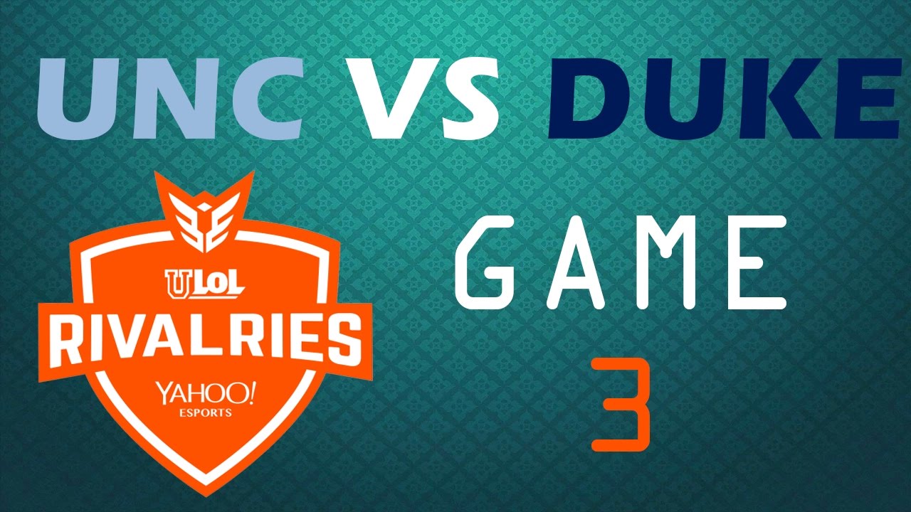 ULOL RIVALRIES - UNC VS Duke - GAME 3