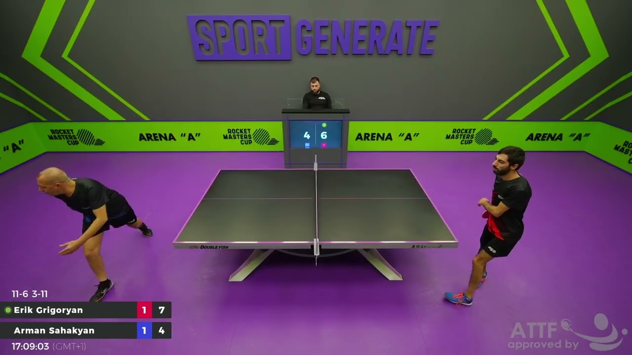 Table Tennis | E.Grigoryan - A.Sahakyan | 22.01.2026 17:00 (CET) | RMC.SP1  34309330
