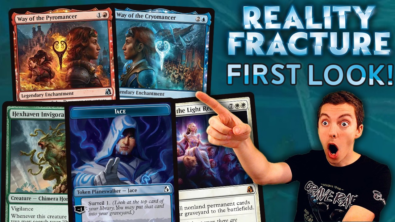 ⚪️ Reality Fracture: первый взгляд! 🔵 Механики! ⚫️ Темы! 🔴 И многое другое! 🟢