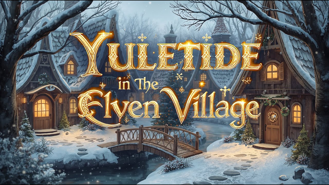 ⭐ Yuletide in the Elven Village – Cozy Celtic Fantasy Ambience