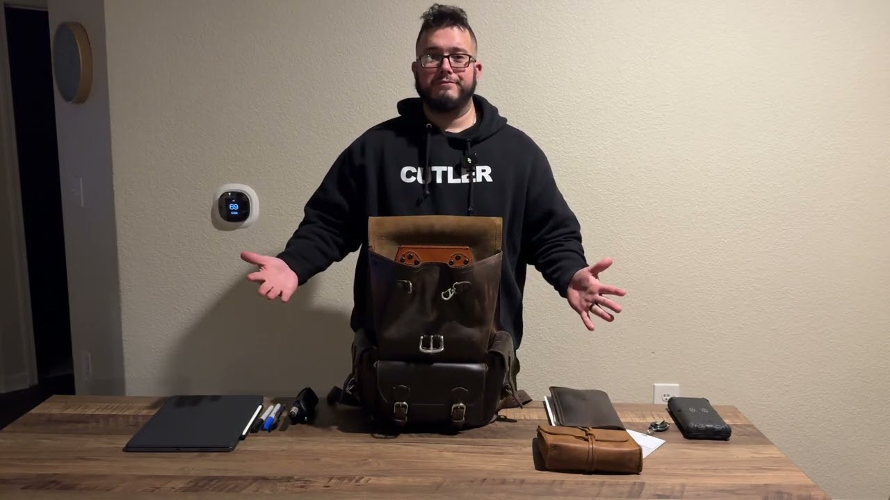 2025 EDC | SADDLEBACK LEATHER THIN FRONT POCKET BACKPACK