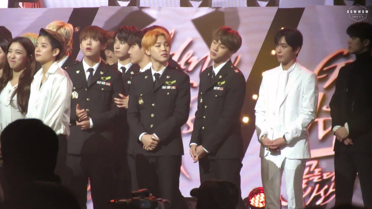 160121 골든디스크 방탄소년단 엔딩