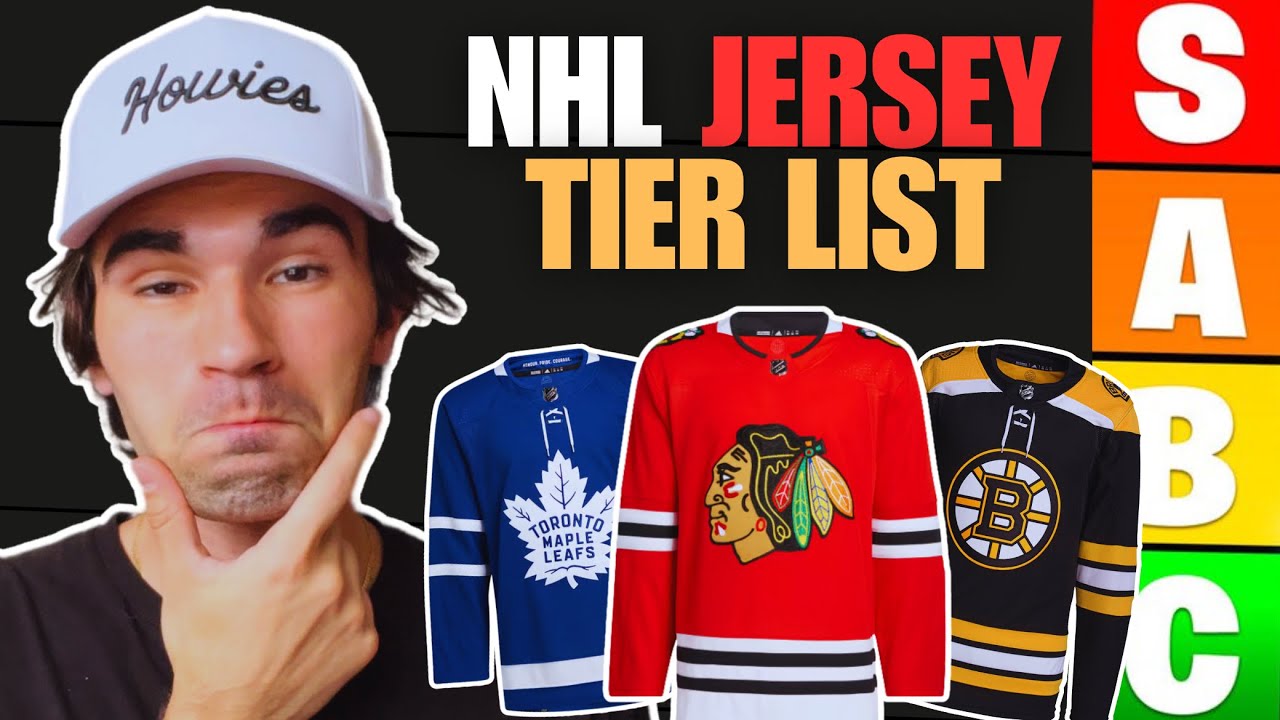 MY NHL 2024/25 HOME JERSEY TIER LIST