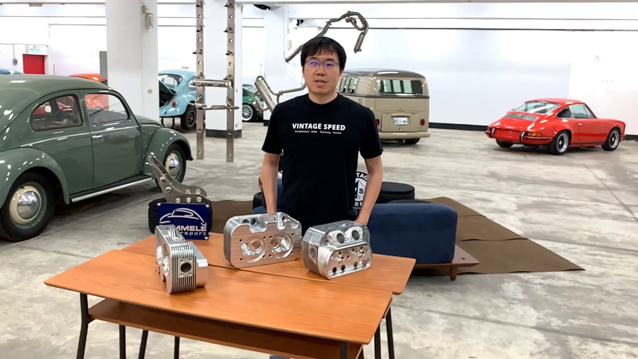 VW Aircooled CNC Cylinder Heads Type 1 Type 4 by Remmele MOTORSPORT
