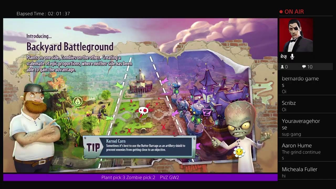 PVZ GW2 streaming to max rank plus 1v1