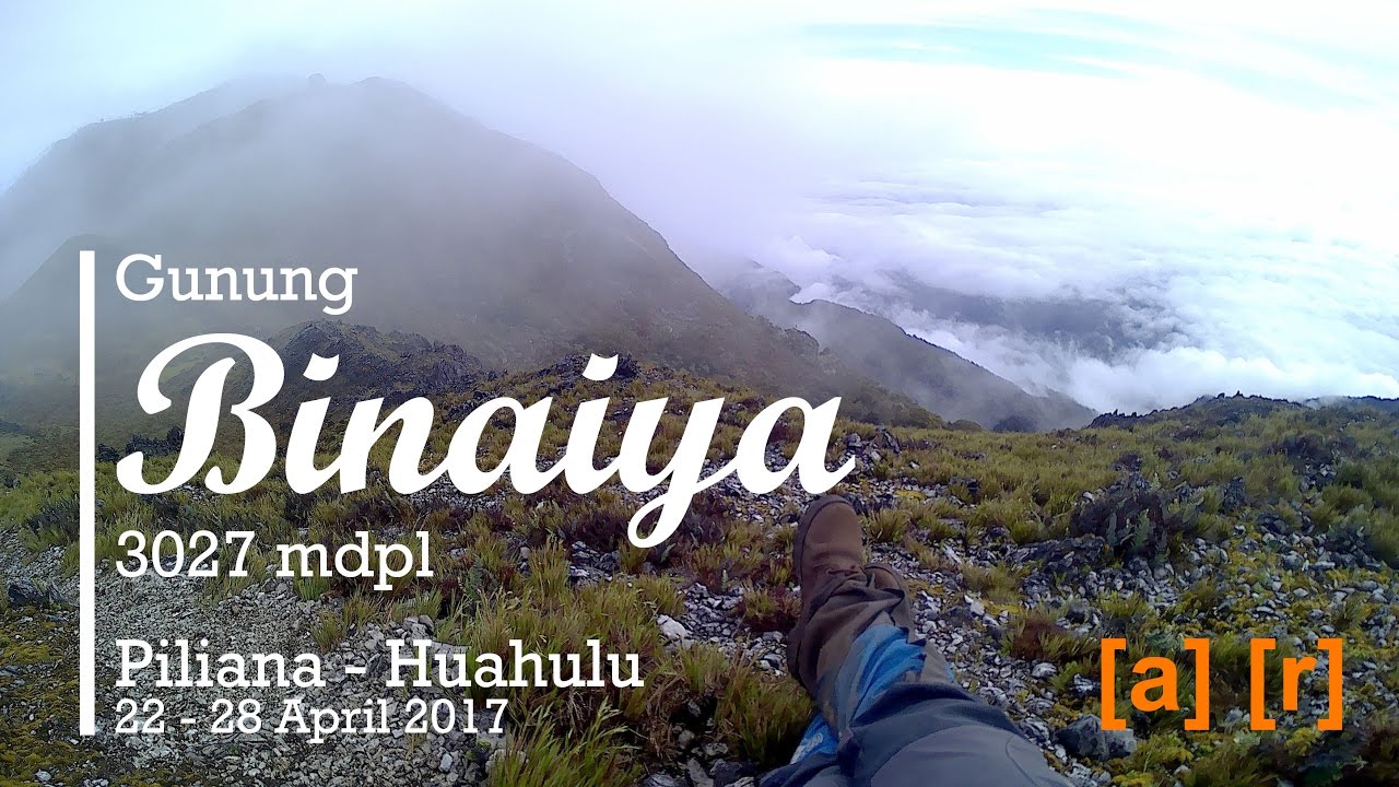 Gunung Binaiya, April 2017