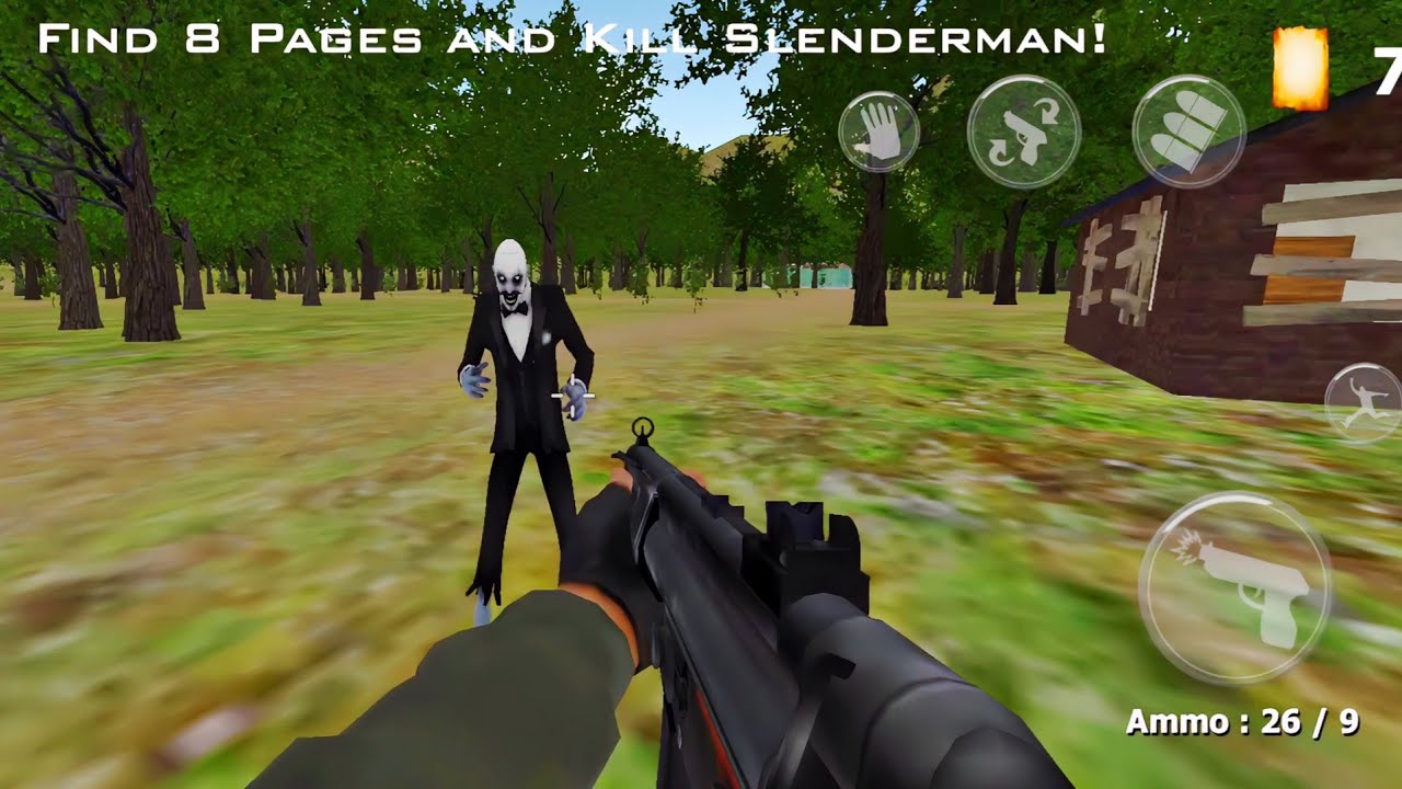 Slenderman Must Die: Chapter 3 - Silent Forest - Android GamePlay