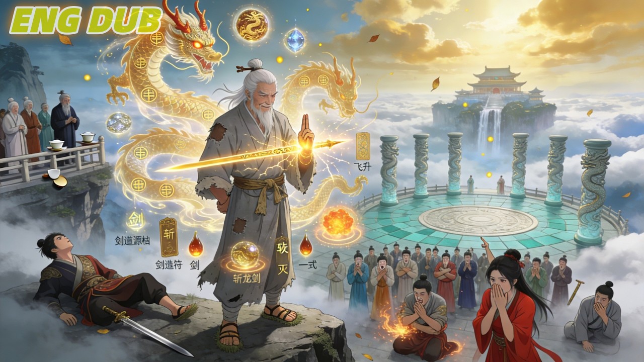 The prodigies mocked the centenarian master—until he was possessed by a divine dragon,regretted it.