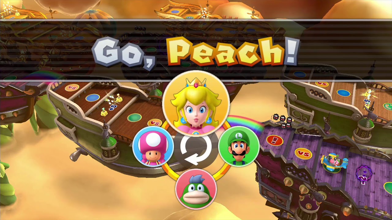 Mario Party 10 - Mario Party Mode - Airship Central #257 (2 Player - Master Difficulty)