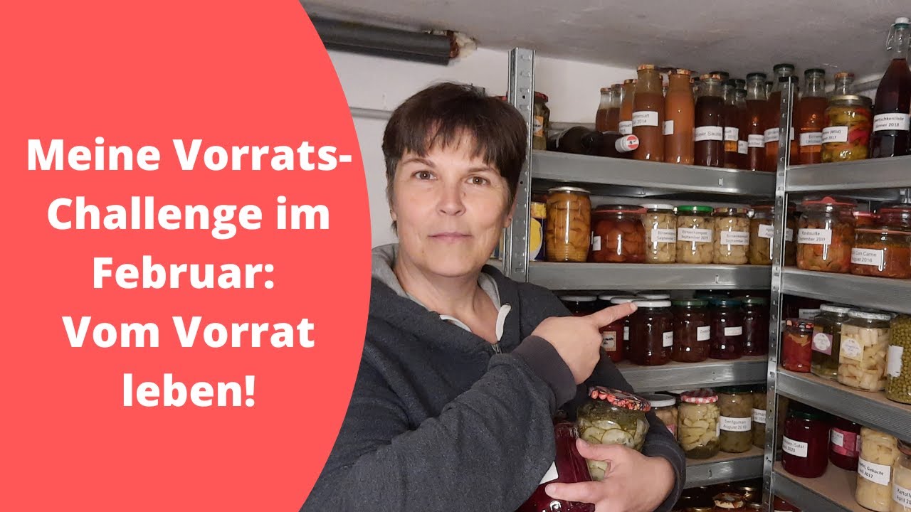 Vorrats-Challenge im Februar: Vorräte verbrauchen!