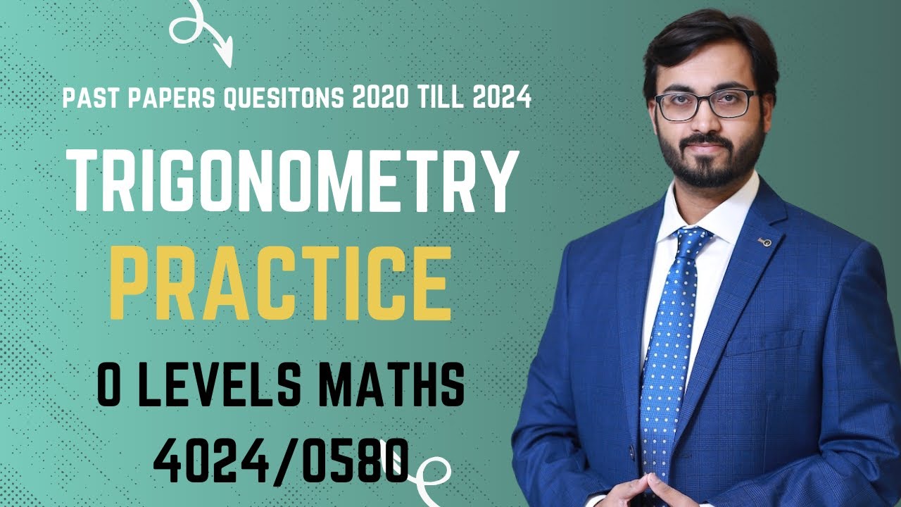 TRIGONOMETRY NON CALCULATOR PRACTICE PART 1 | PAST PAPER | O LEVELS MATHEMATICS 4024 | IGCSE 0580