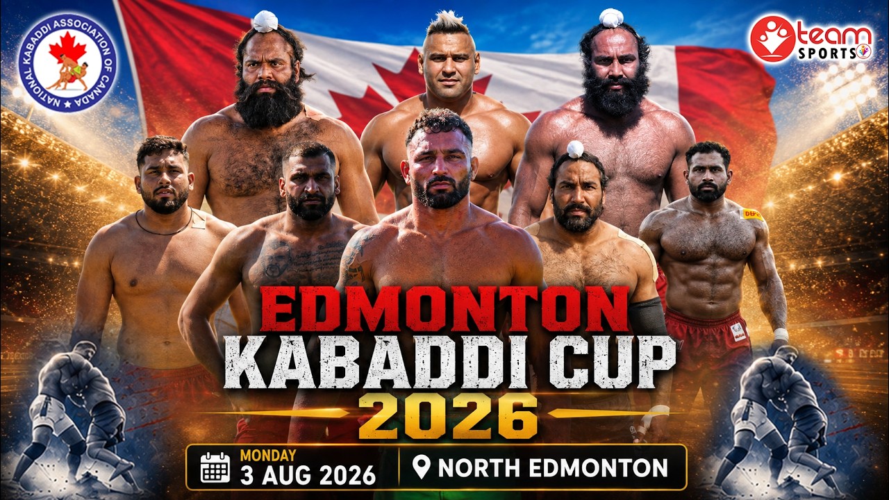 🔴Live : Edmonton Kabaddi Cup 2026 | 3 Aug 2026 | Canada Kabaddi Season 2026 | Live Kabaddi Cup Today