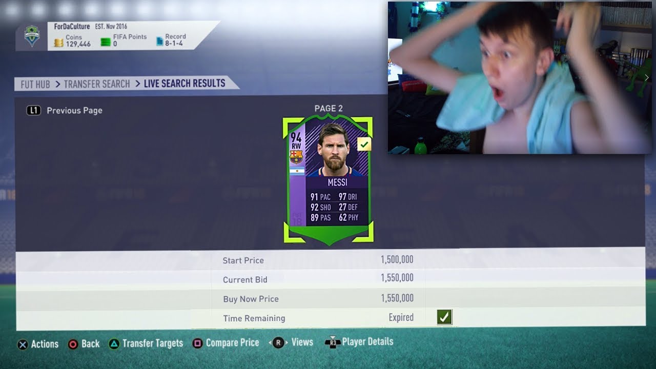 HERO Messi in the GREATEST FIFA 18 SNIPING EVER😱