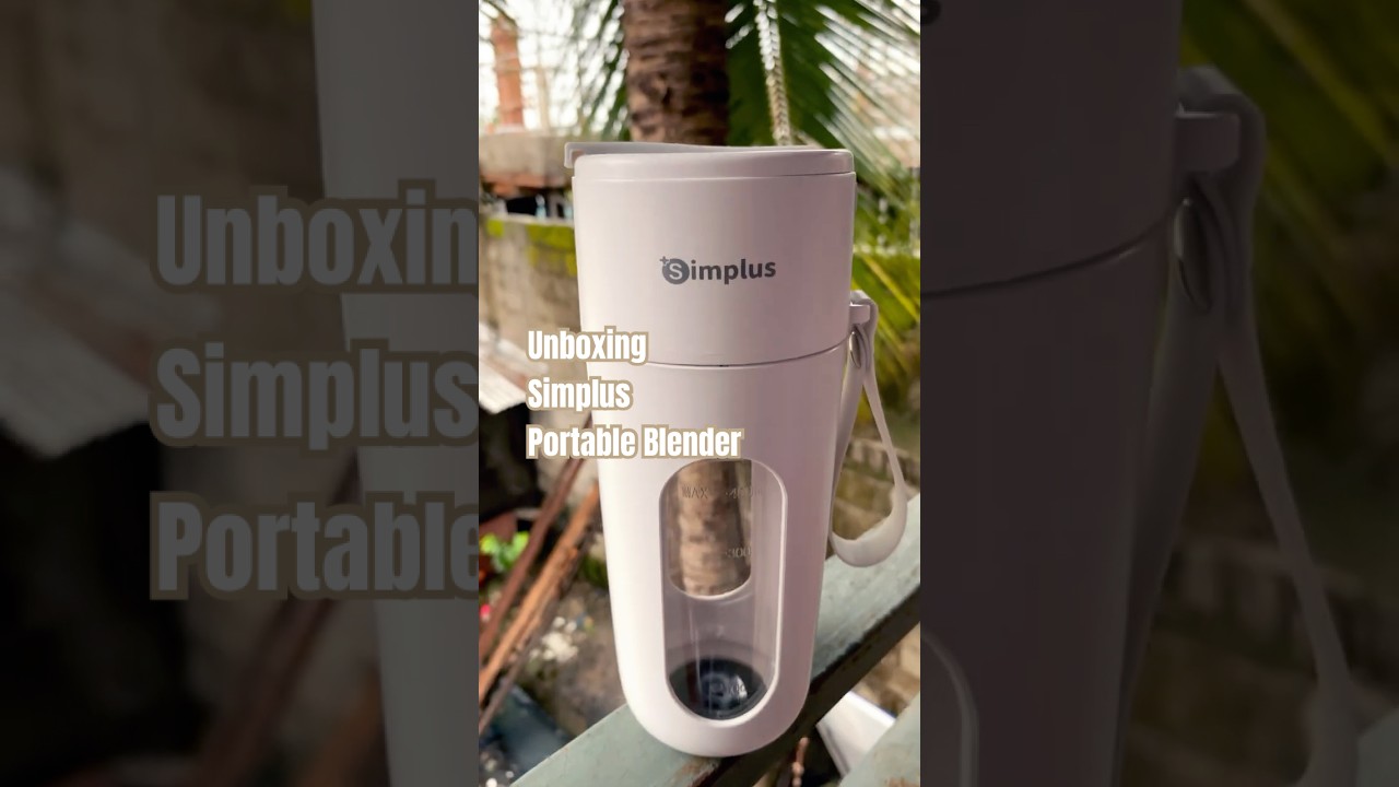 Unboxing Simplus Portable Blender