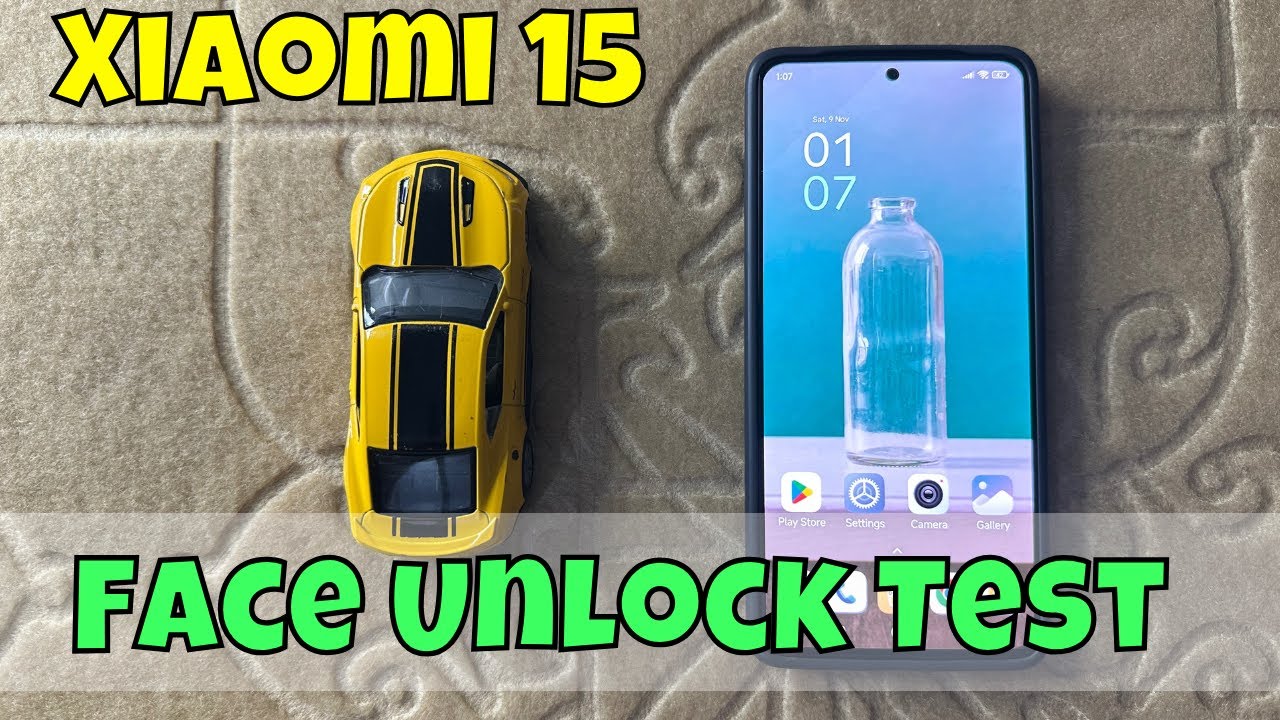 Тест разблокировки по лицу на Xiaomi 15 / Распознавание лиц на Xiaomi 15