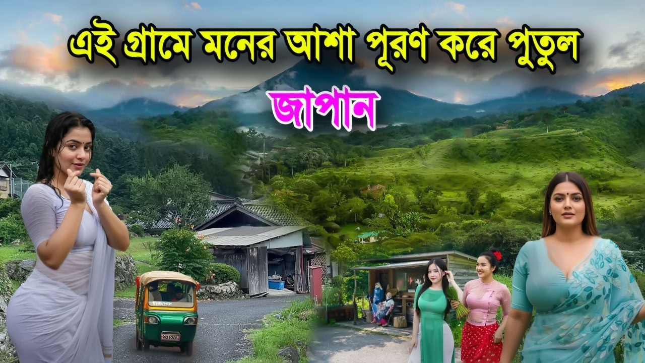 জাপান | এজন্যই পুতুল দিয়ে মনের আশা পূরণ করে এই গ্রামে? | সাঁজ লাগলেই সুরু | amazing facts Japan