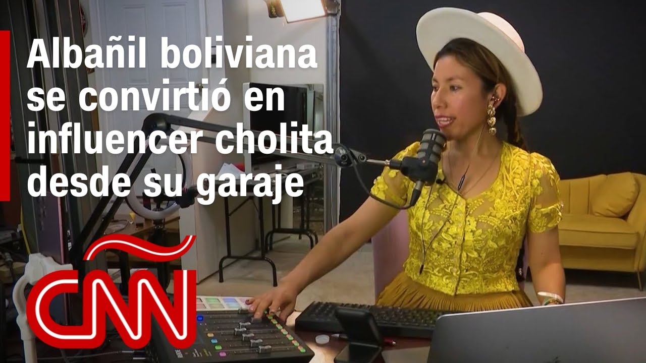 Albañil boliviana se convirtió en influencer cholita desde su garaje: esta es su historia