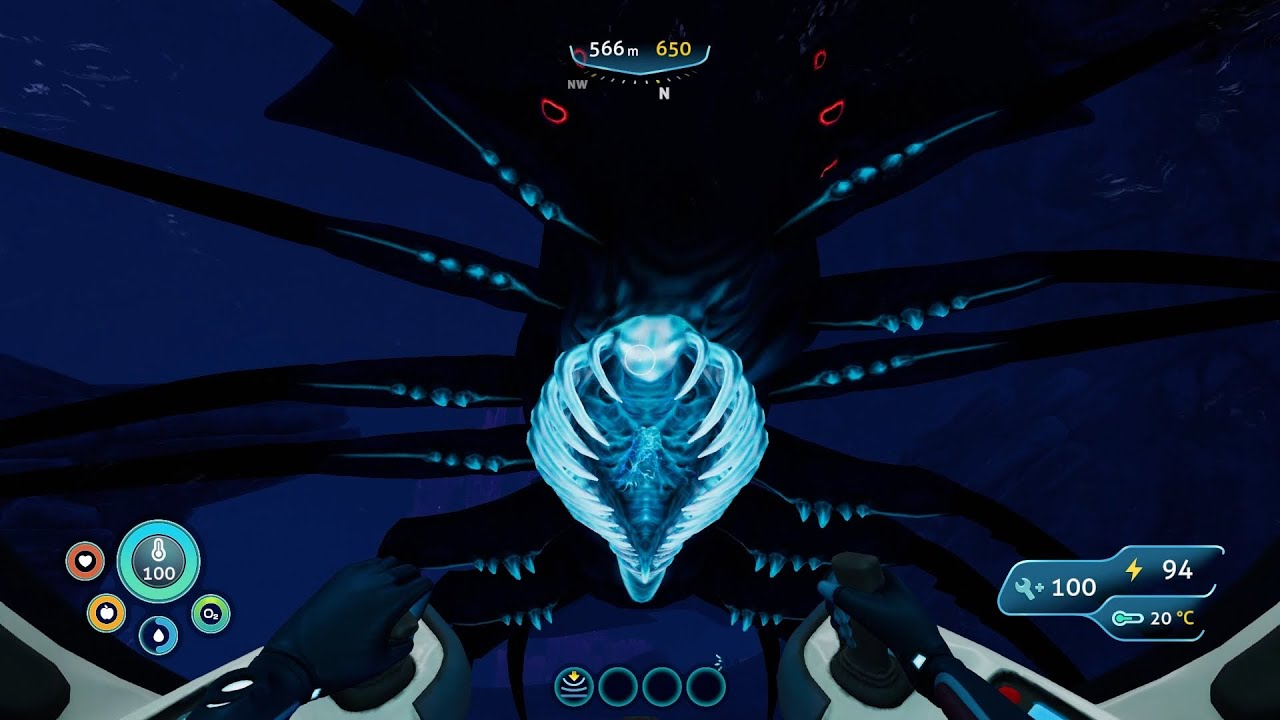 My reaction to seeing the Shadow Leviathan for the first time! (Subnautica Below Zero)