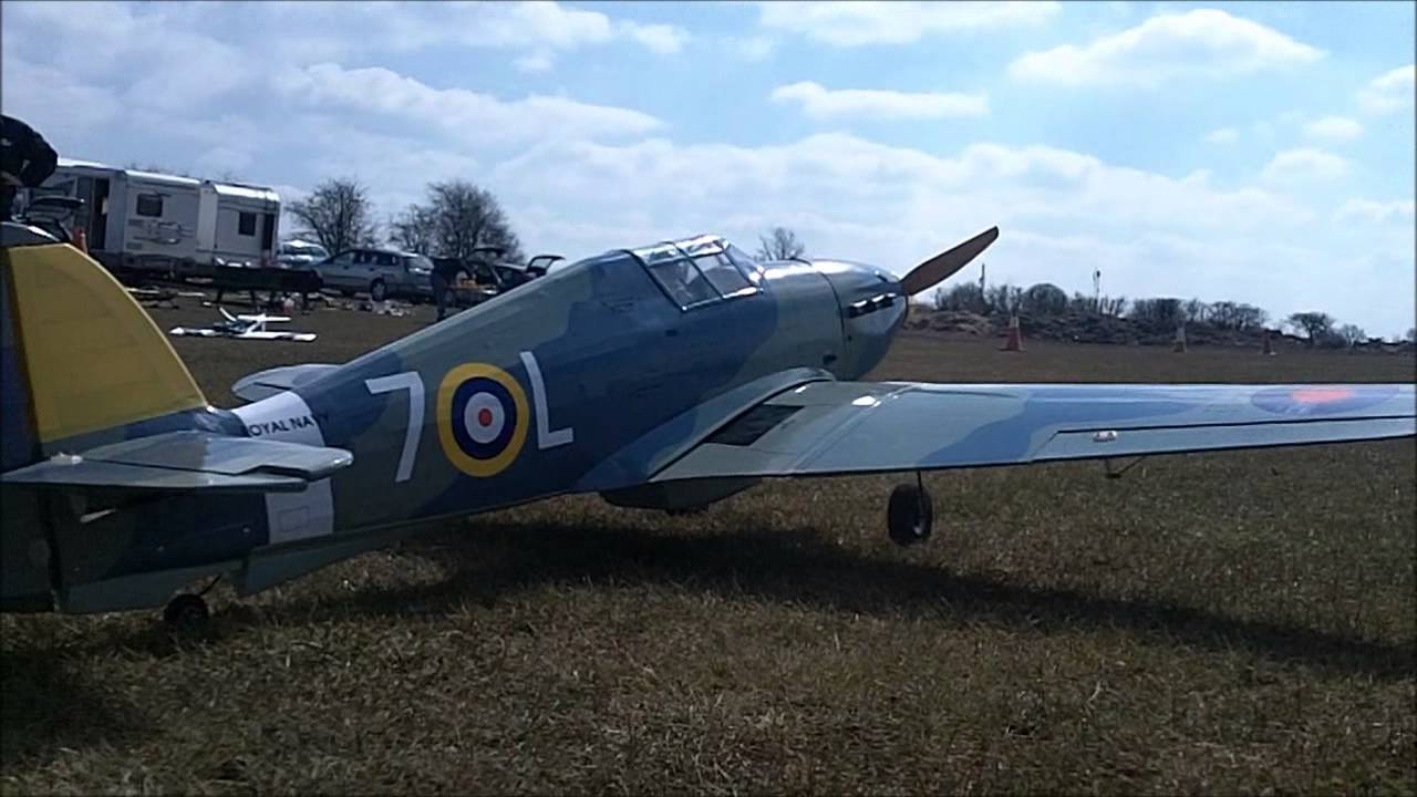 First & Last Flight of the VQ Sea Hurricane.