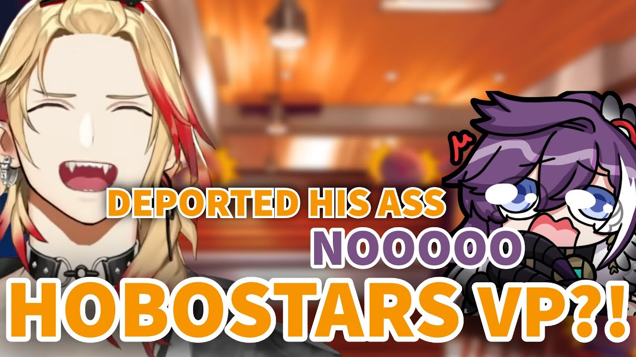 Axel Wants Hakka To Be an Illegal Hobo To Get Deported 【HOLOSTARS EN】