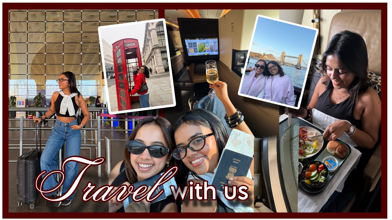 Annual Dream Trip to London | FIRST BUSINESS CLASS TOGETHER ✈️✨🧿