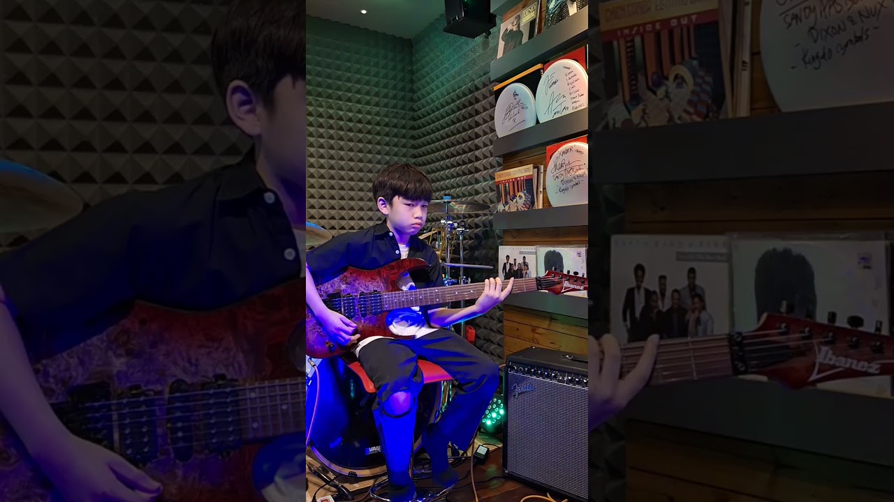 SAMMY SIMORANGKIR - KANGEN - Music Everywhere - Guitar Cover by Redd (10 yo)  -Studio Session_Part 6