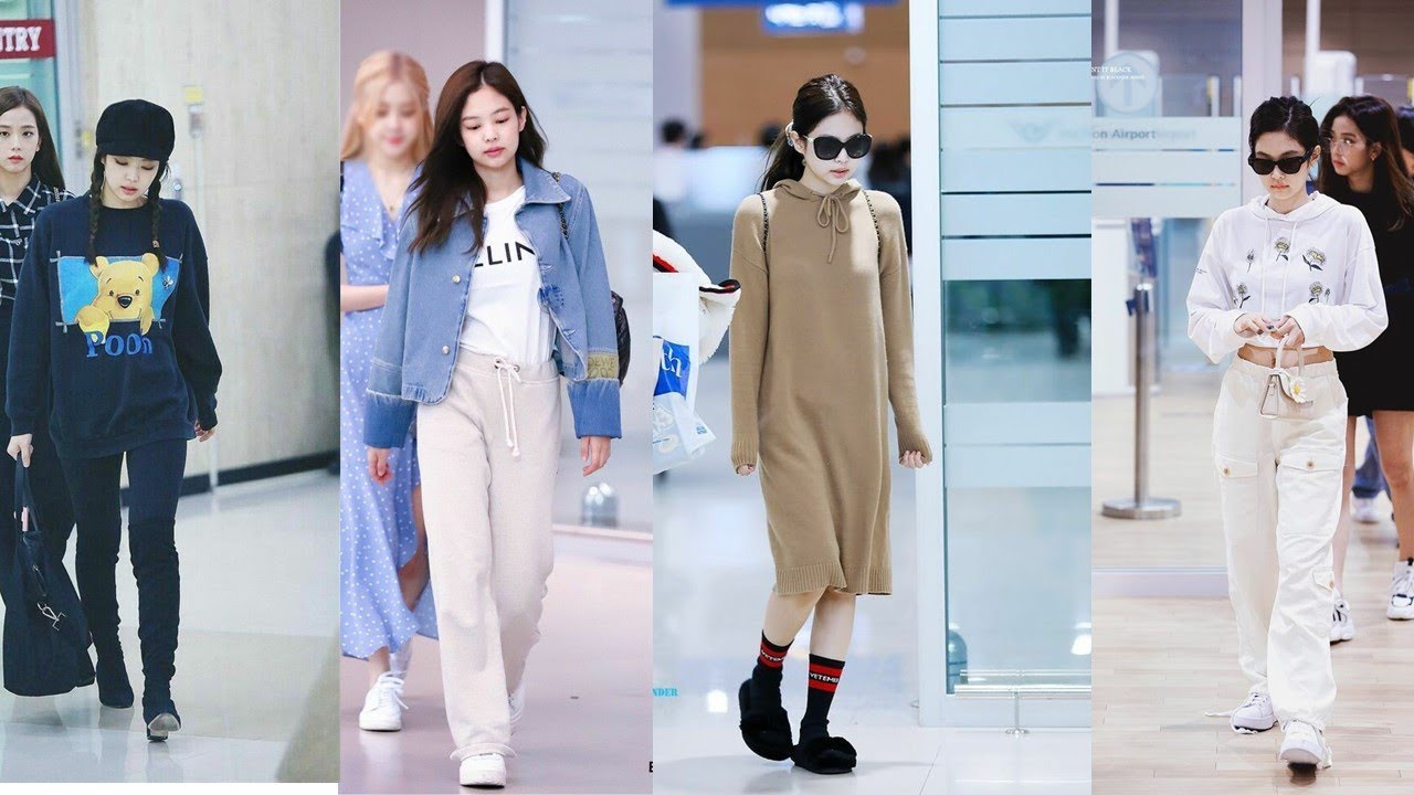 BLACKPINK JENNIE FASHION STYLE [ K-Star ]
