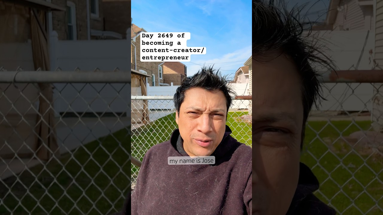 Day 2649 of becoming a content creator/entrepreneur #Entrepreneur #Creator #GaryV￼ee.