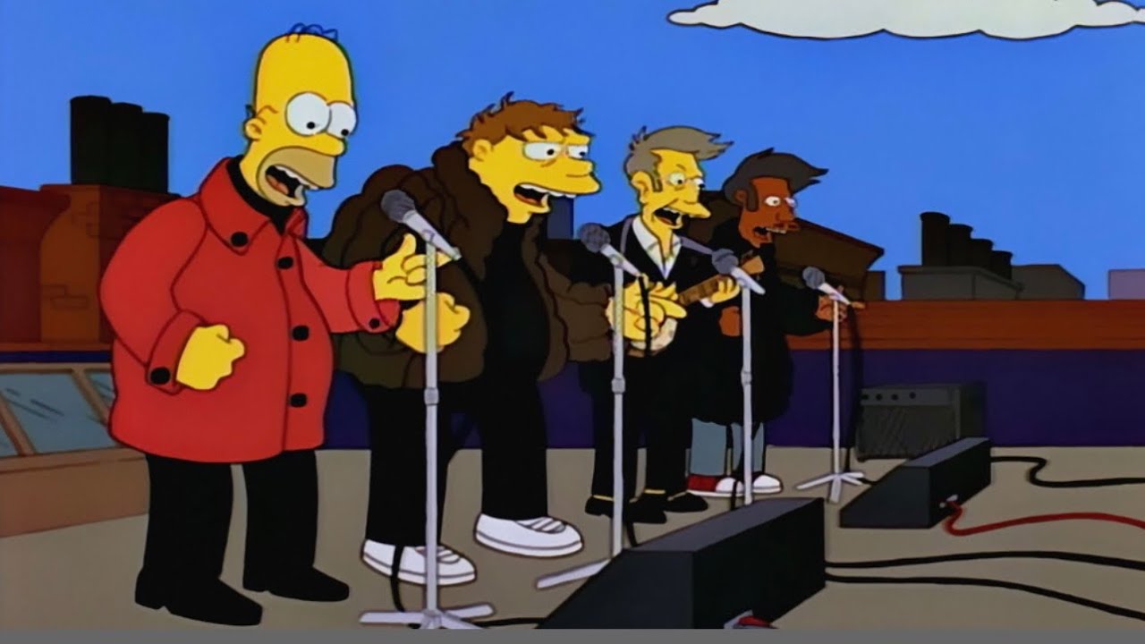 Be Sharps: Baby on Board | Homer's Barbershop Quartet - Season 5 Episode 1 | The Simpsons Song