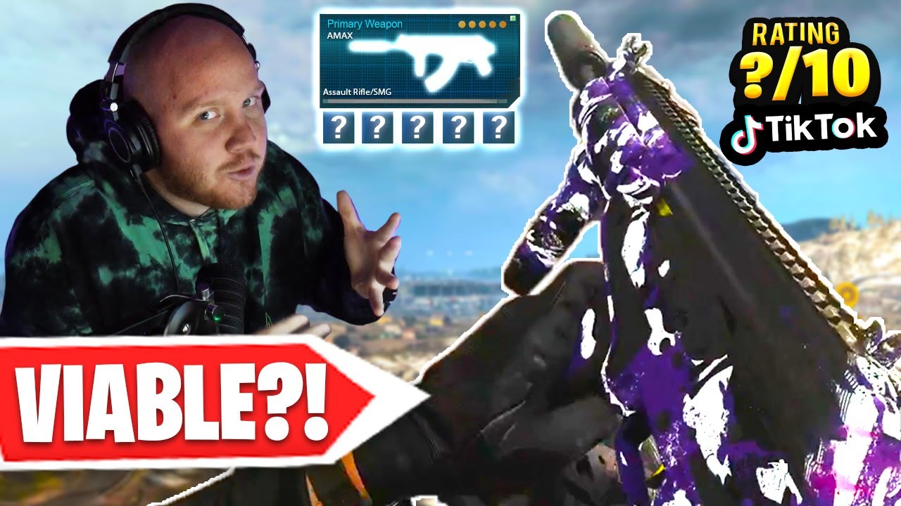 THE NEW TIKTOK AMAX SMG! FT. SypherPK, Cloakzy & Nickmercs