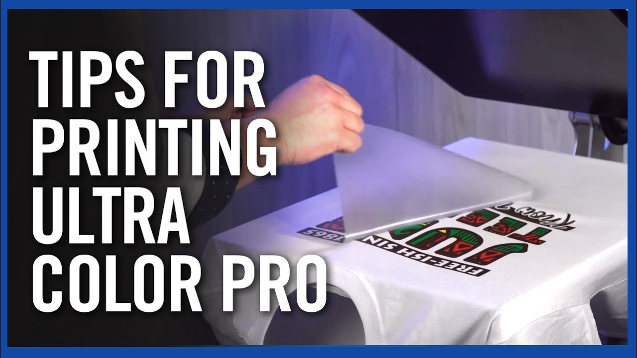 UltraColor Pro Application Tips | Perfect Heat Transfer Results Every Time