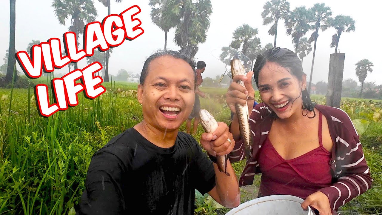 Cambodian Girl Shows Me Around Her Home in the Province