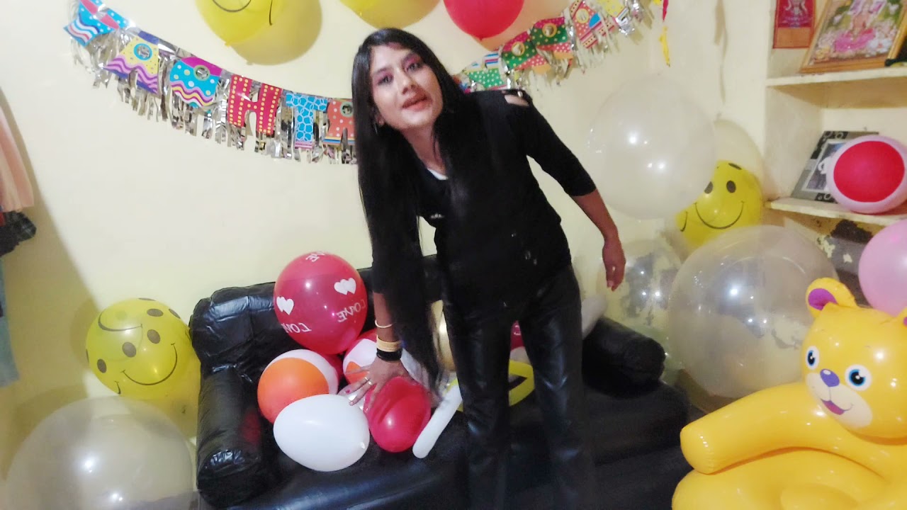 sit to pop my brithday balloon // for the popping part 4 #royalkhushi #royalkhushivlogs