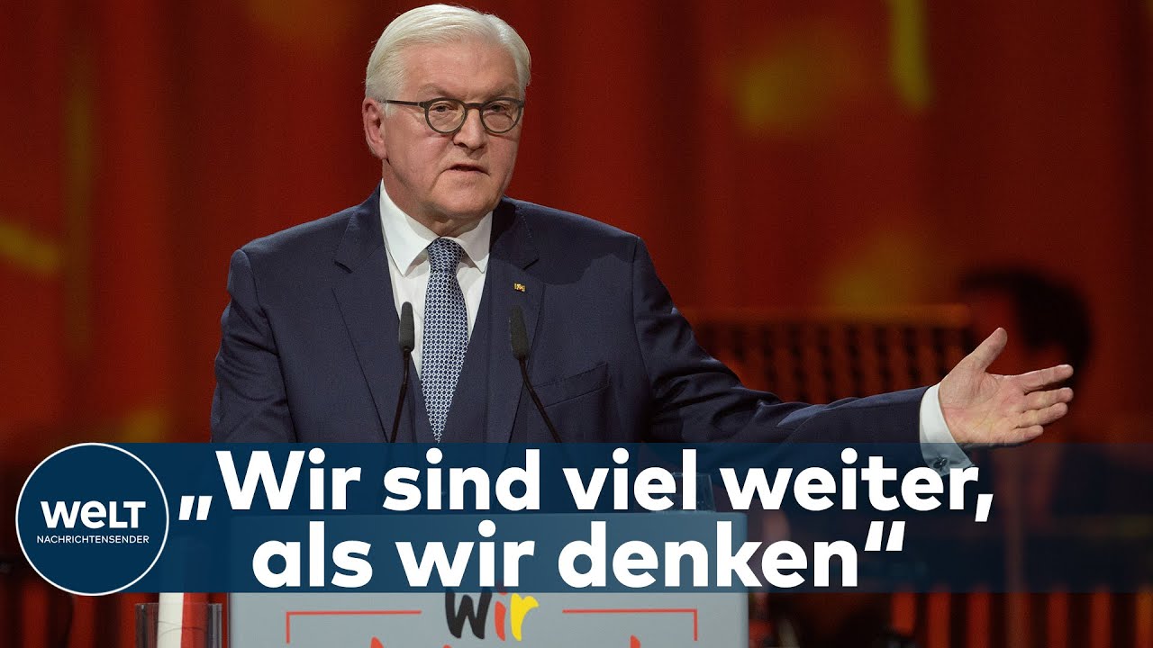 30. JAHRESTAG WIEDERVEREINIGUNG: Frank-Walter Steinmeier betont das bereits Erreichte